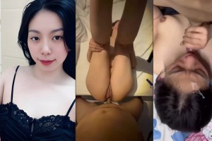 Anh bắn tinh mạnh quá lên hết cả tóc em rồi | BJ #b2934a