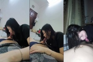 Đi làm về chưa kịp thay đồ em đã kéo quần xuống ngấu nghiến bú mút | BJ #f71d4a