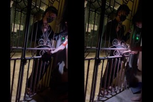 Độc lạ thanh niên bạo nhất năm đứng cổng nhà người yêu chờ em ra quay tay | doc la #8c9048