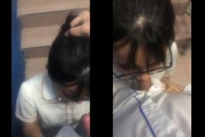 Em nữ sinh lén lút bú cu cho bạn thân ở cầu thang trường học | BJ #39b30d Em nữ sinh lén lút bú cu cho bạn thân ở cầu thang trường học | BJ #39b30d