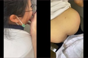 Giờ ra chơi tranh thủ với cô bạn thân trong nhà vệ sinh trường | bạn thân