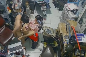 Hack camera vợ chồng Đồng Tháp hồn nhiên làm tình trong cửa hàng điện tử | camera #9f66c7