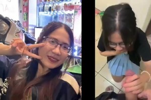 Khánh Linh bé kính cận tranh thủ bú cu trước khi đi làm | BJ #37bf24