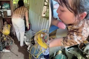 Thuê chị lao công dọn nhà kho mà nứng quá cởi quần đòi chị bú cu luôn trong kho | BJ #9dfa99 Thuê chị lao công dọn nhà kho mà nứng quá cởi quần đòi chị bú cu luôn trong kho | BJ #9dfa99