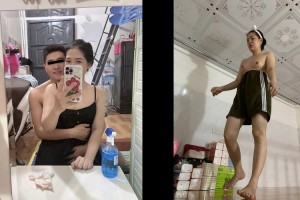 Trần Thị Huyền Trân – Em gái ngoại tình bú mút mặc quần anh người yêu | BJ