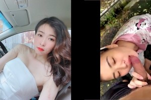 Vợ dâm đãng thích chơi public | BJ